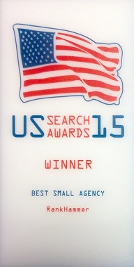 RankHammer wins Best Small Agency Award